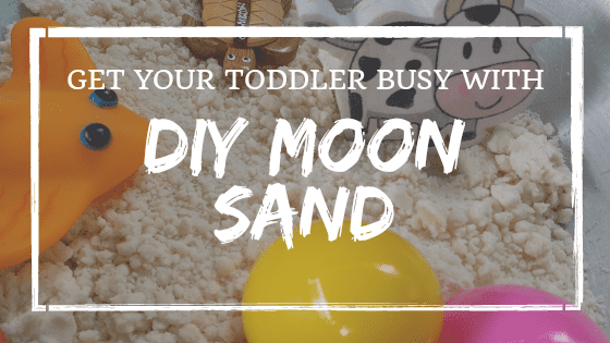 DIY Moon Sand