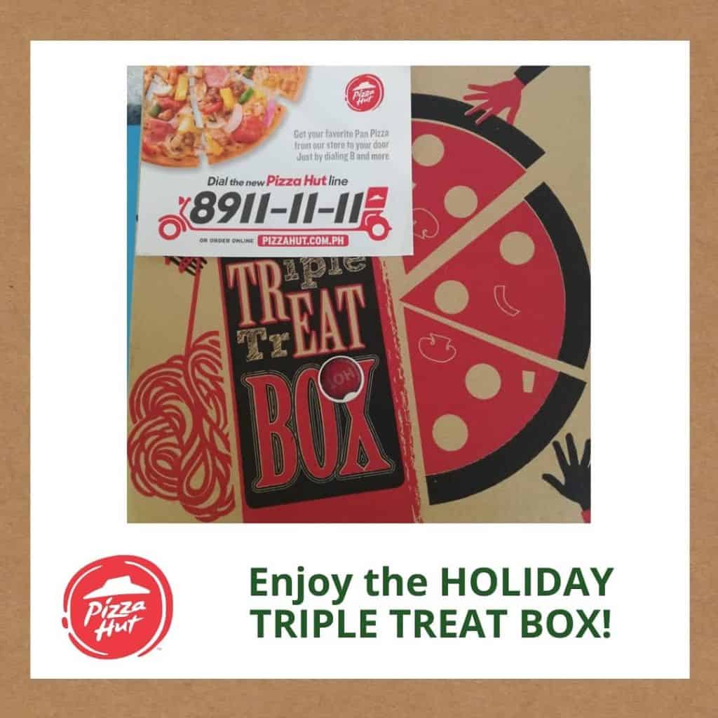 Pizza Hut's Holiday Triple Treat Box 