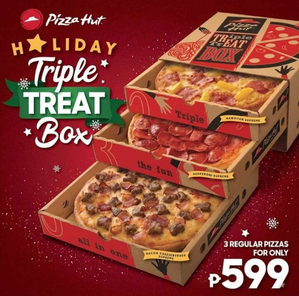 Pizza Hut's Holiday Triple Treat Box