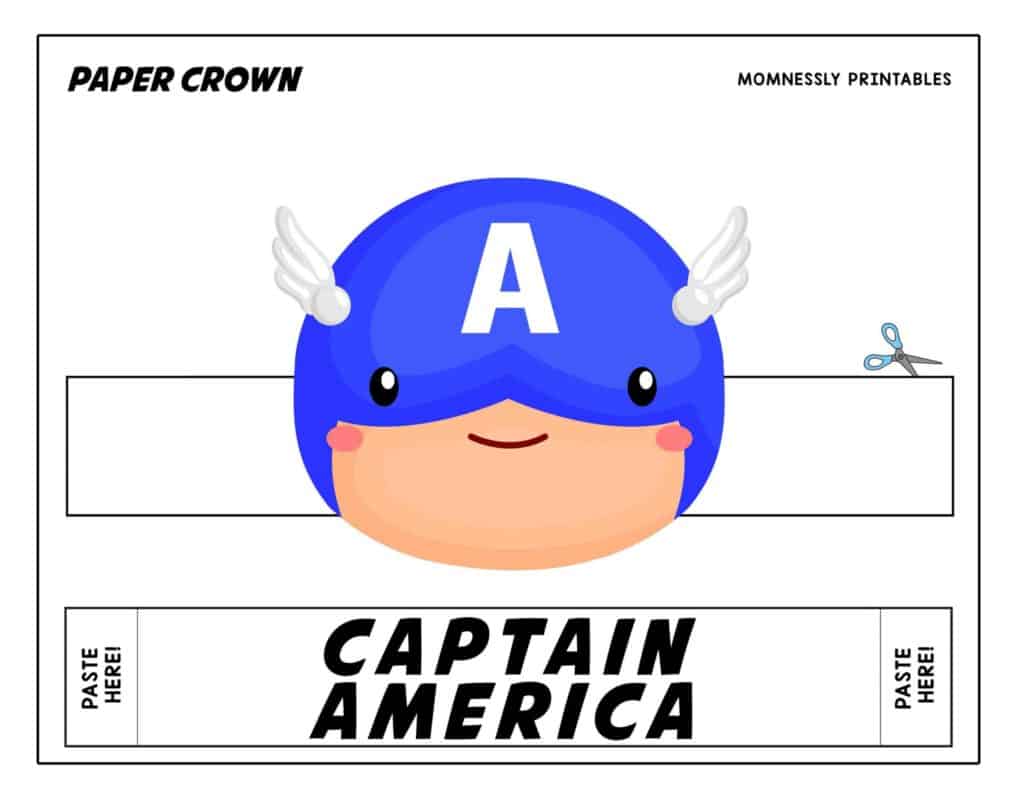 Captain America Props for Birthday
