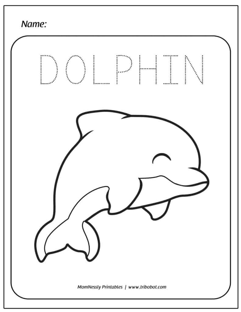 Free Animals Coloring Page for Kids