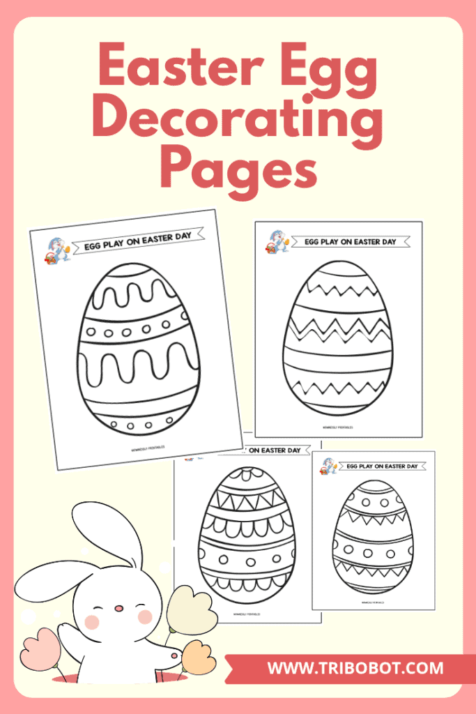 Free Easter Printable for Kids pinterest pin