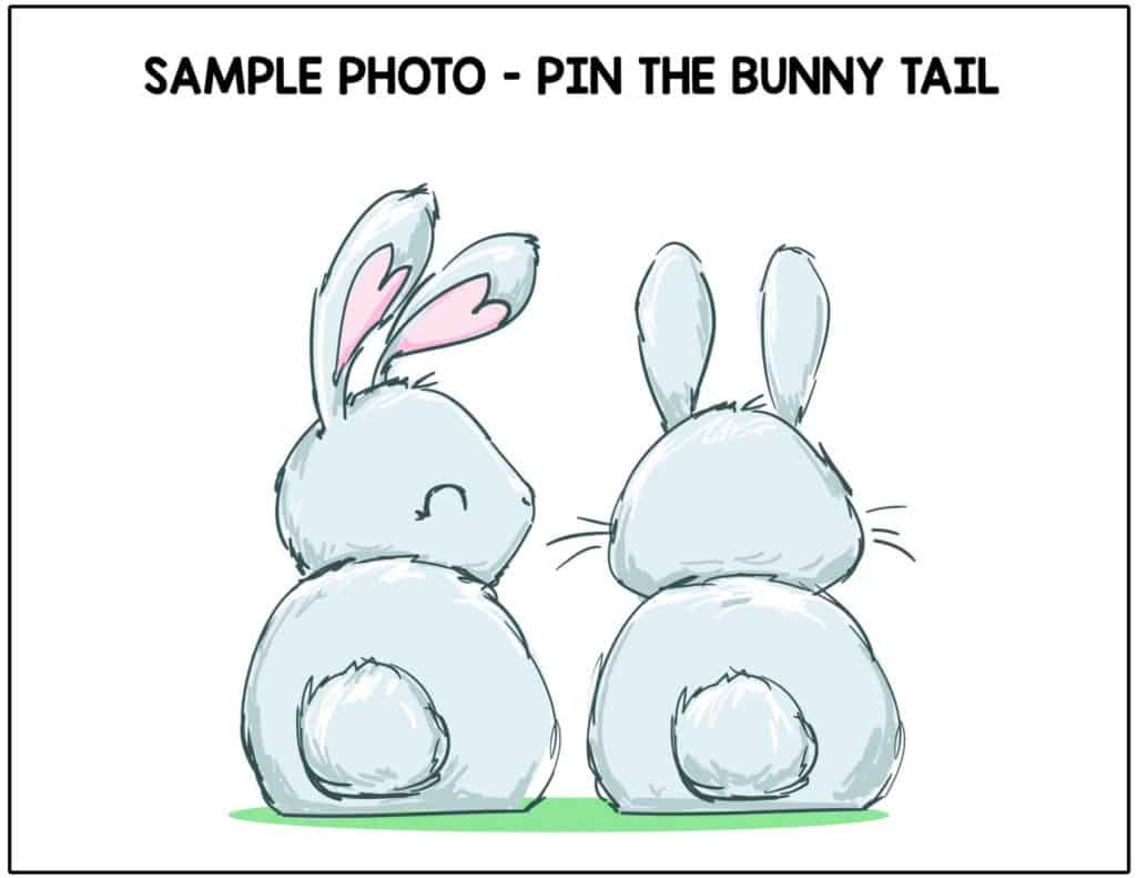 Pin my tail activity from the easter pack page 2