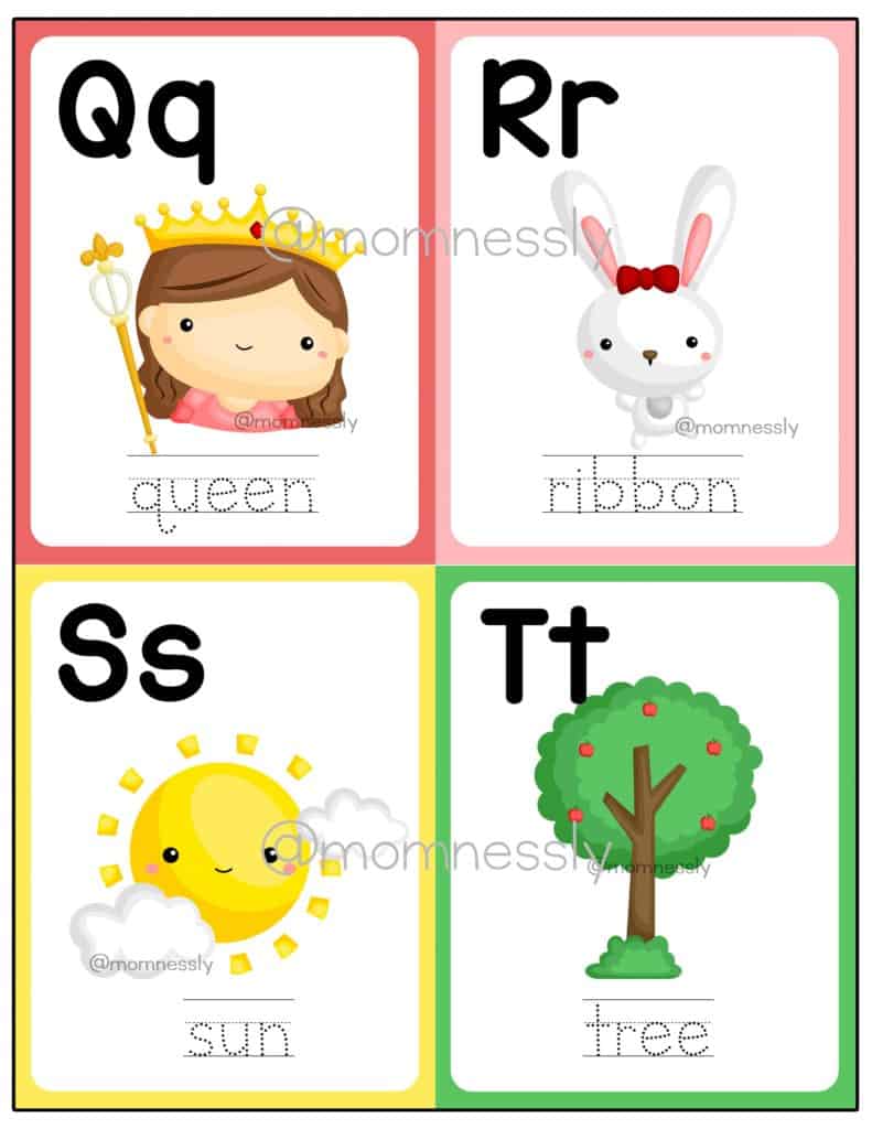 Free Printable: Alphabet Flashcards Uppercase and Lowercase