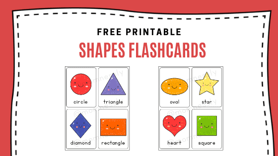 Free Printable: Shapes Flashcards