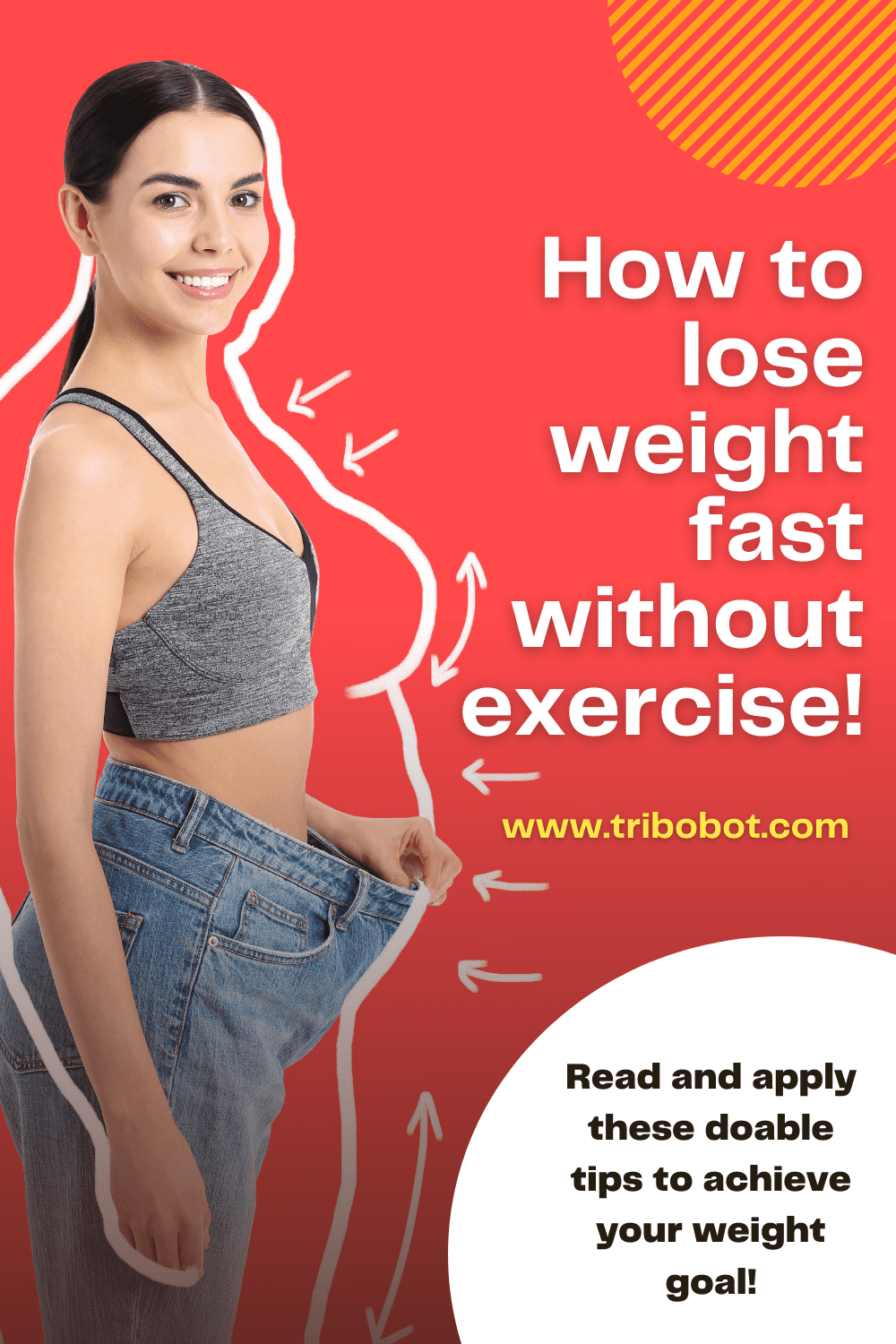 Tips to Lose Weight Fast Without Exercise! Tribobot x Mom Nessly