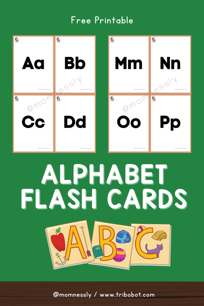 Letters Flashcards Mom Nessly