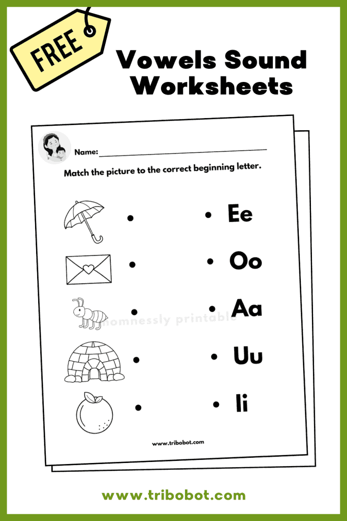 Vowels Worksheets Activity 4