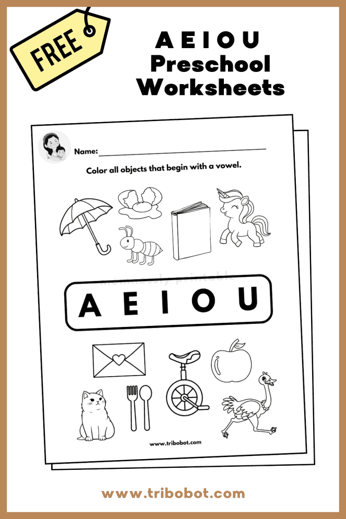 Vowels Worksheets Activity 6