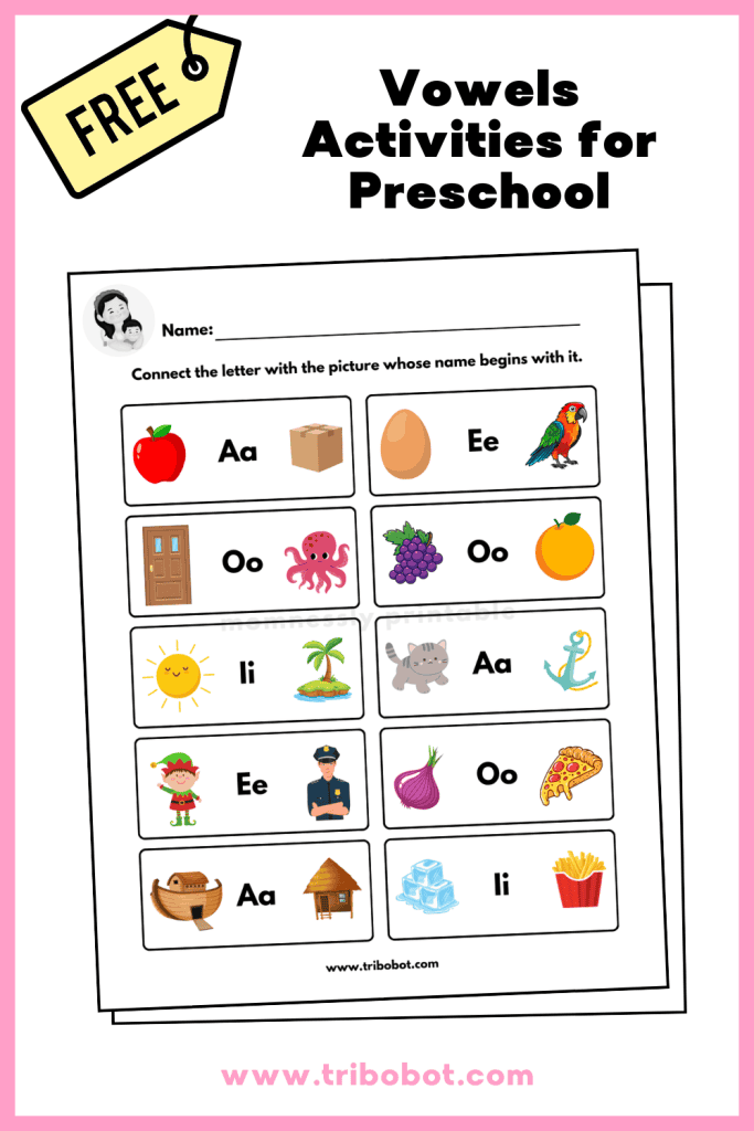 Vowels Worksheets Activity 7